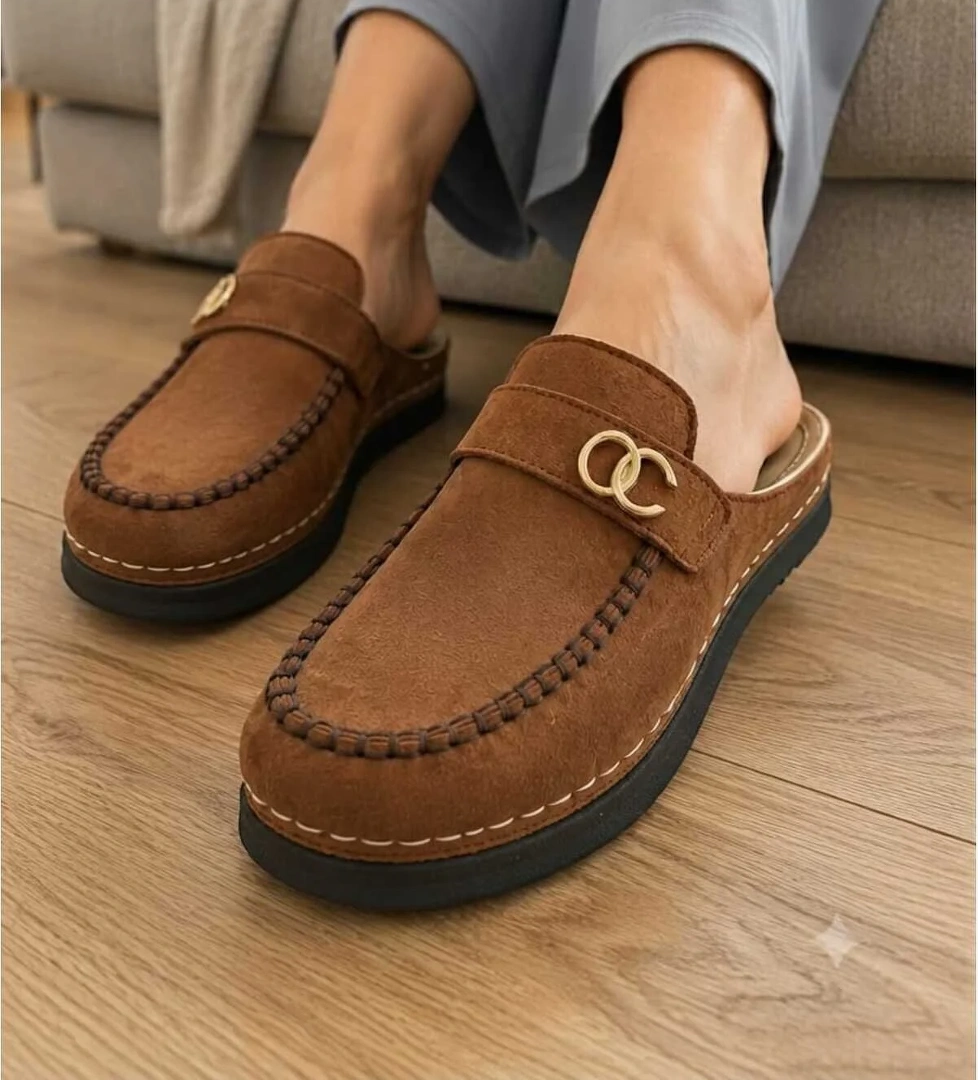 Slipcat Gorunumlu Metal Tokali Casual Konfor