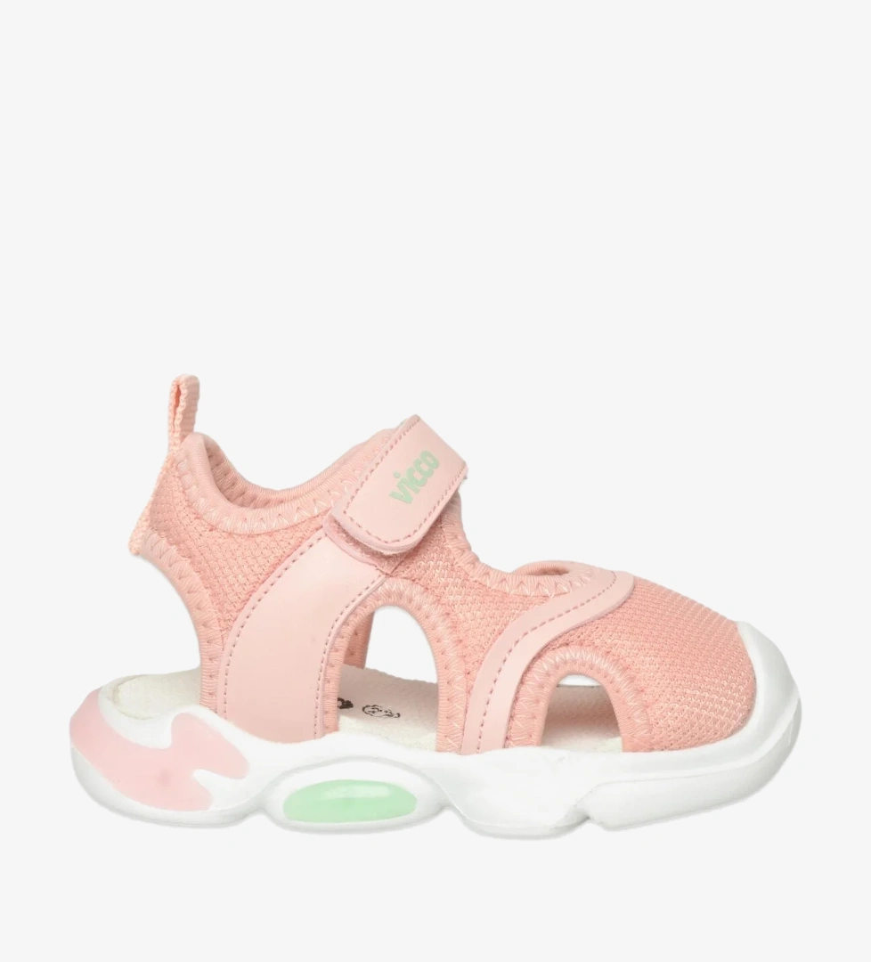 VICCO 332.B26Y.171 Soft Bebe Pudra Kız Çocuk Sandalet