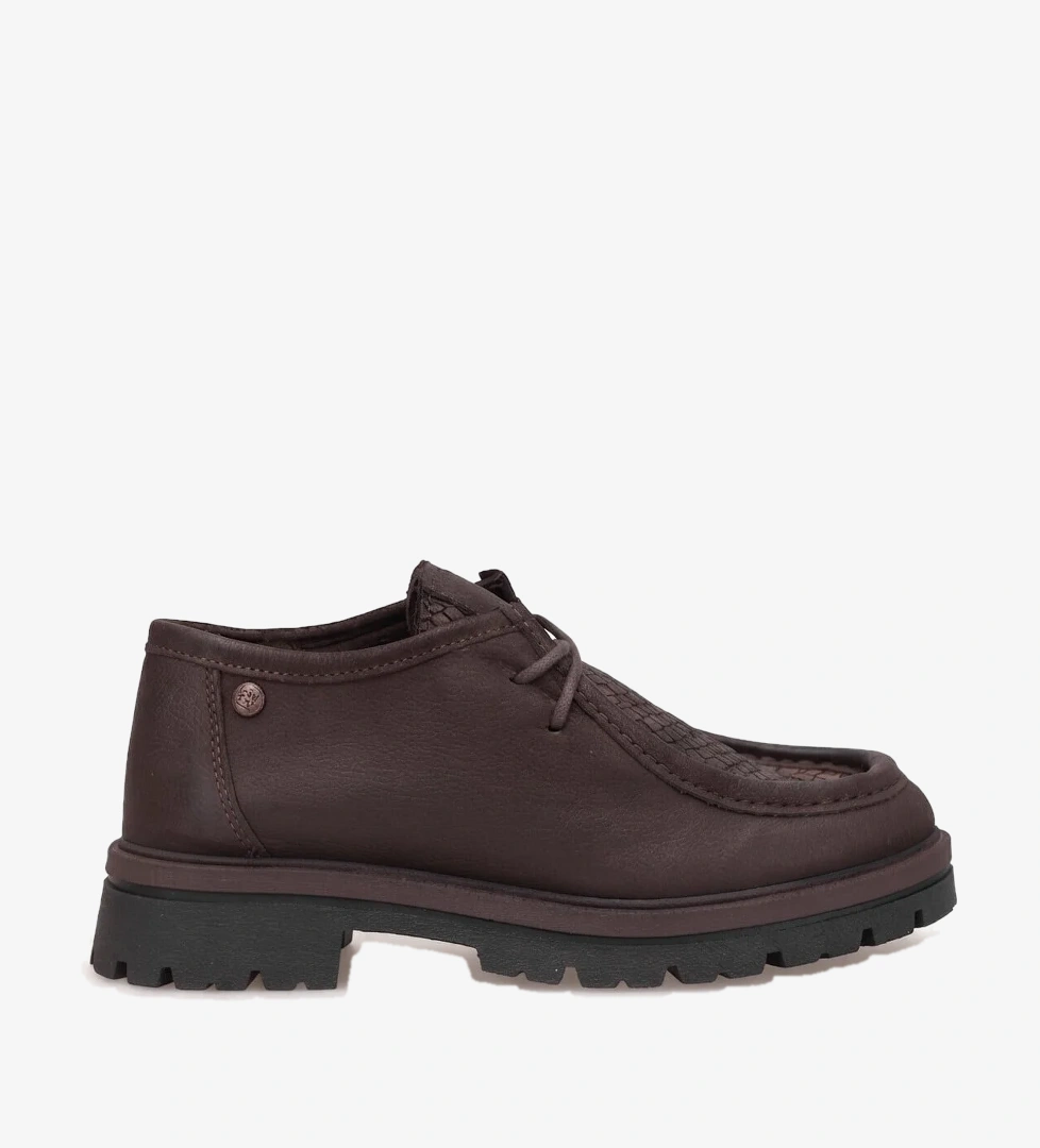 Mammamia D26KA-3230 Kadın Hakiki Deri Casual Ayakkabı Kahve