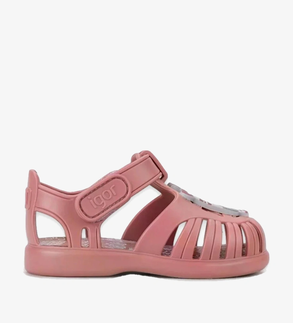 Igor S10373 Tobby Zebra Gül Kurusu Çocuk Sandalet