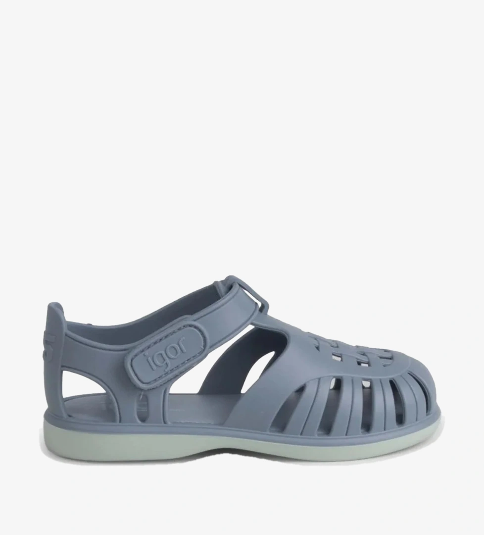 Igor Bb355 Tobby Solid Bicolor Mavi Çocuk Sandalet