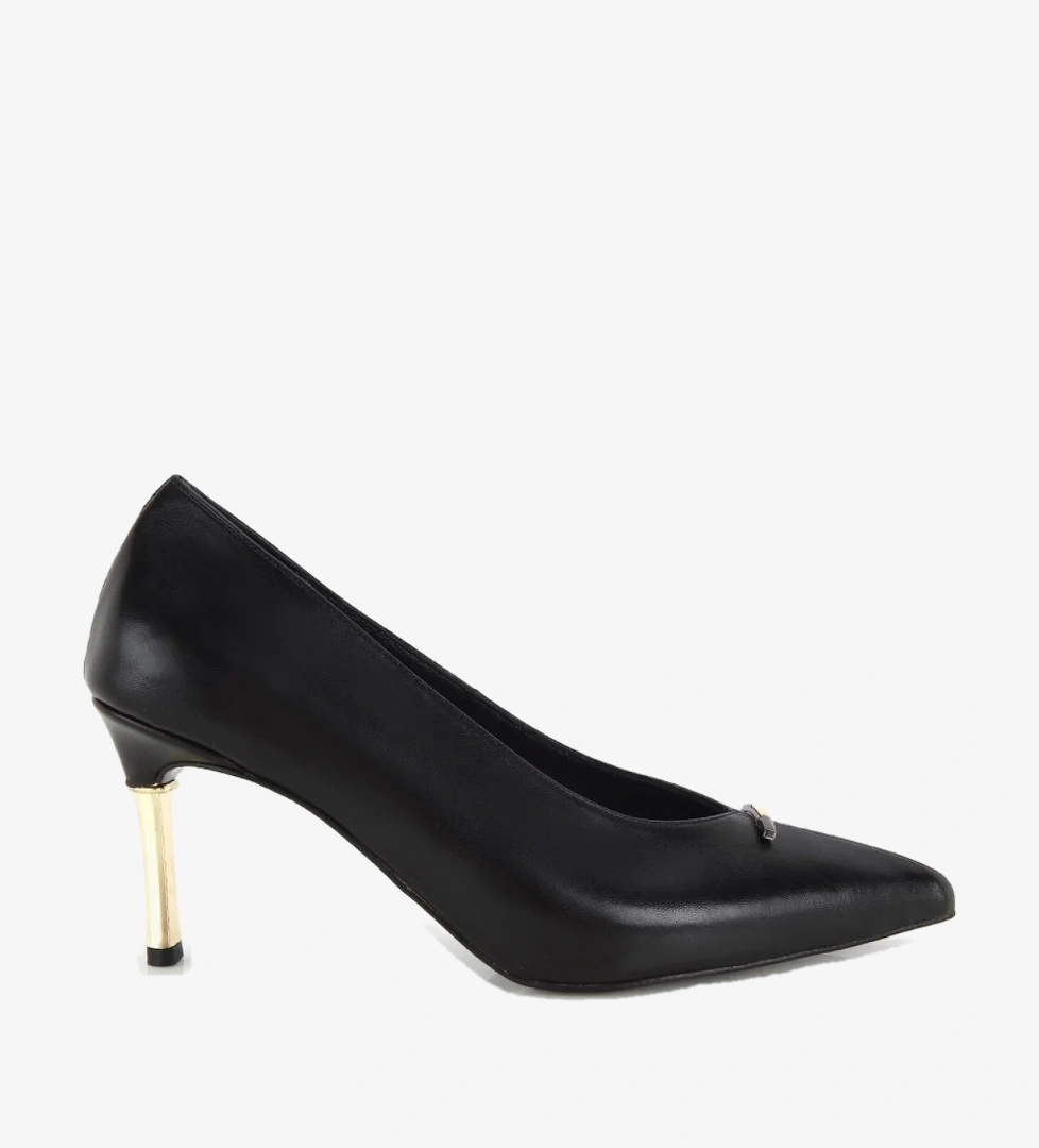 Hotiç Topuk Detayli Ince Topuklu Stiletto