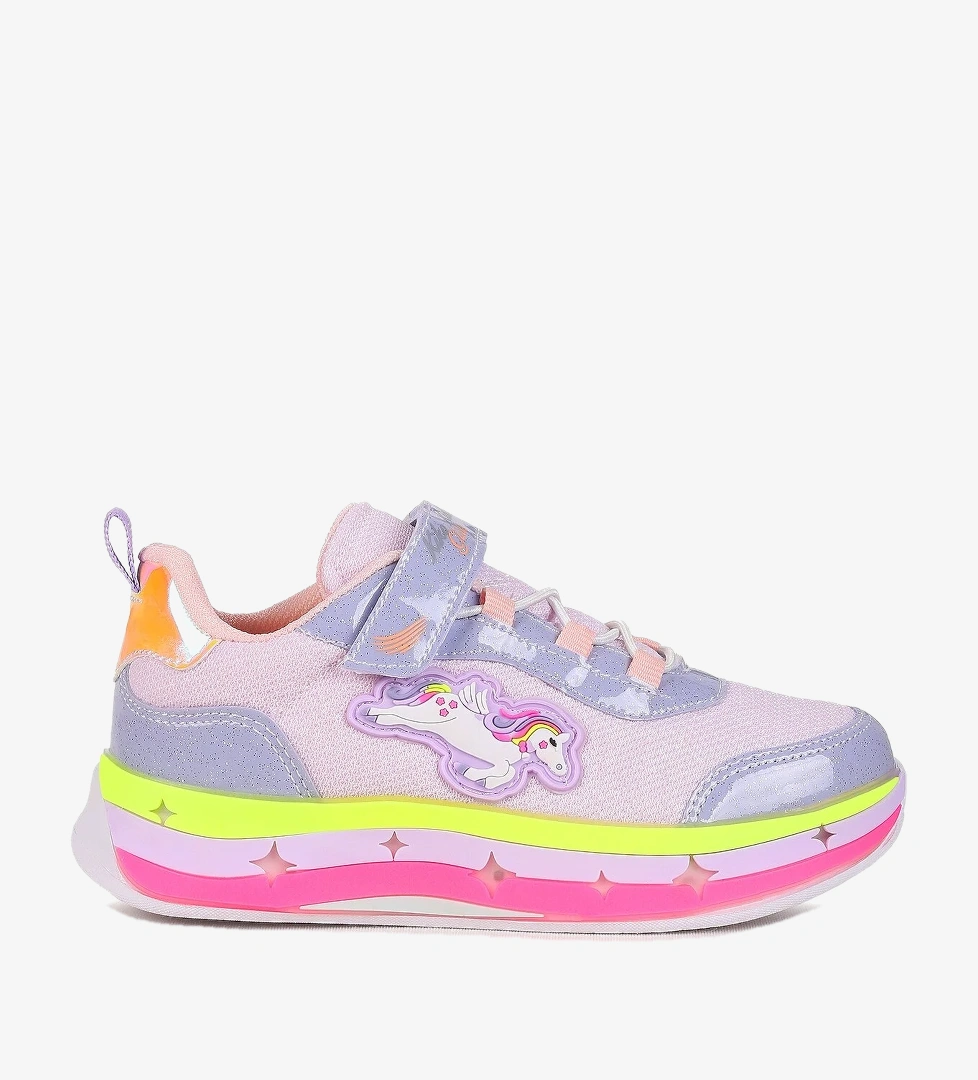 Kiko Kids Cok Renkli Kiko Venzo Unicorn Cirtli Lila