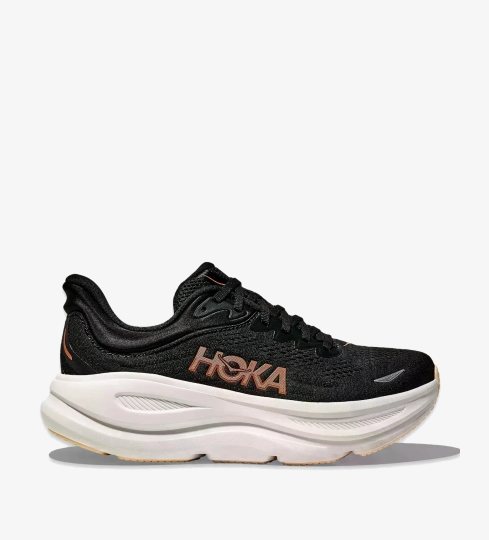 HOKA 1162012 W Bondi 9 Koşu Siyah Kadın Spor Ayakkabı