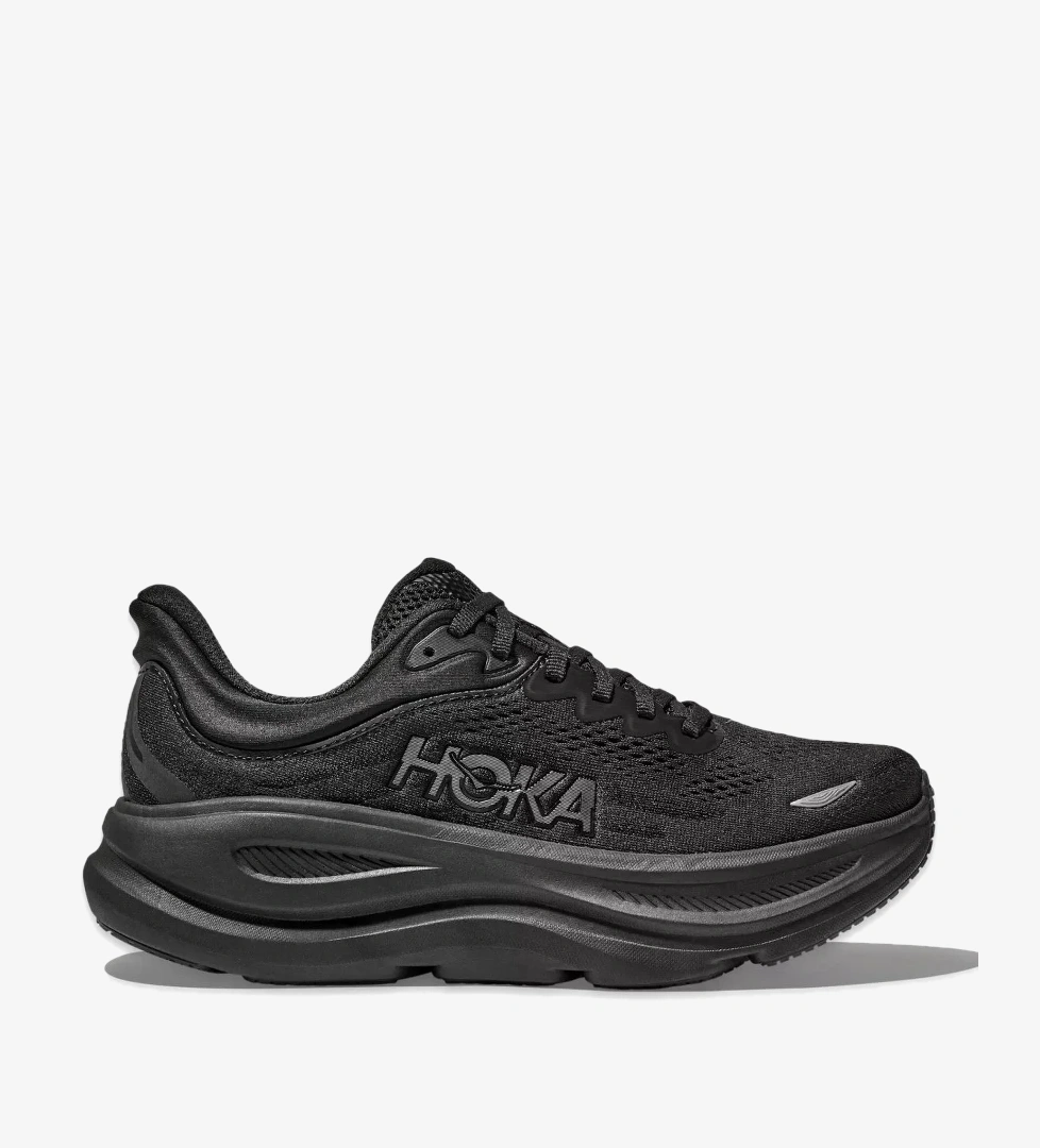 HOKA 1162012 W Bondi 9 Koşu Siyah Kadın Spor Ayakkabı