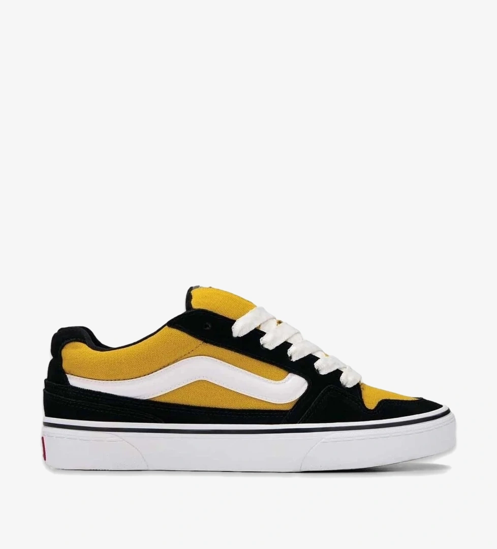 Vans Vn000Cxz Caldrone Sneakers Siyah-Sarı Unisex Spor Ayakkabı