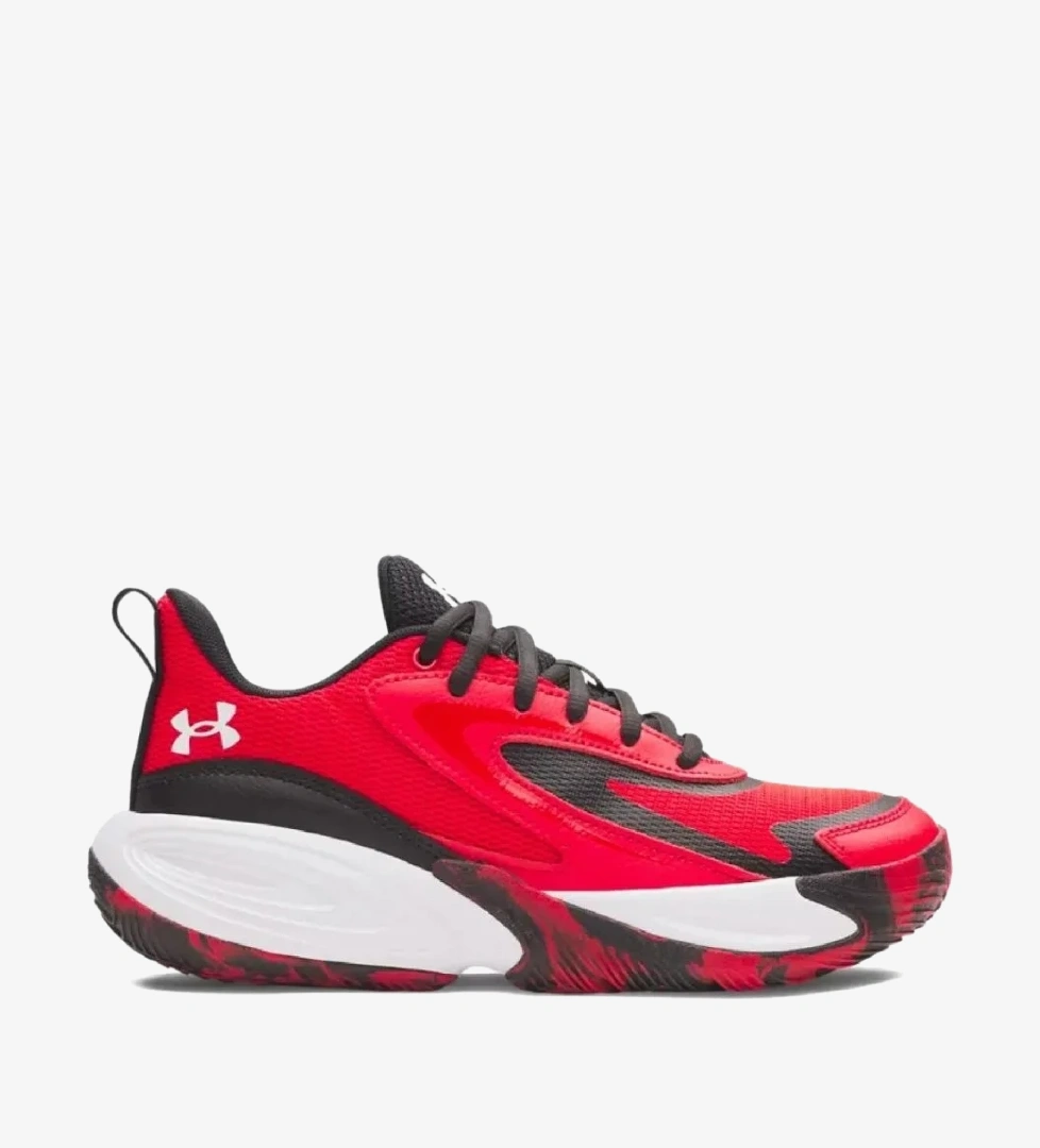 Under Armour 6009398 Ua Gs Lockdown 8 Basketbol Kırmızı Unisex Spor Ayakkabı