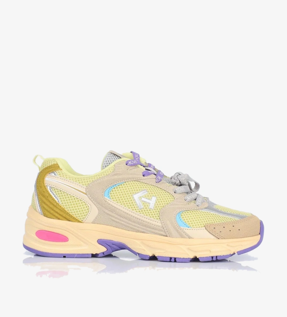 LETOON MOVE-25 Retro Tasarım Kalın Tabanlı File Detaylı Günlük Sneaker Spor Ayakkabı