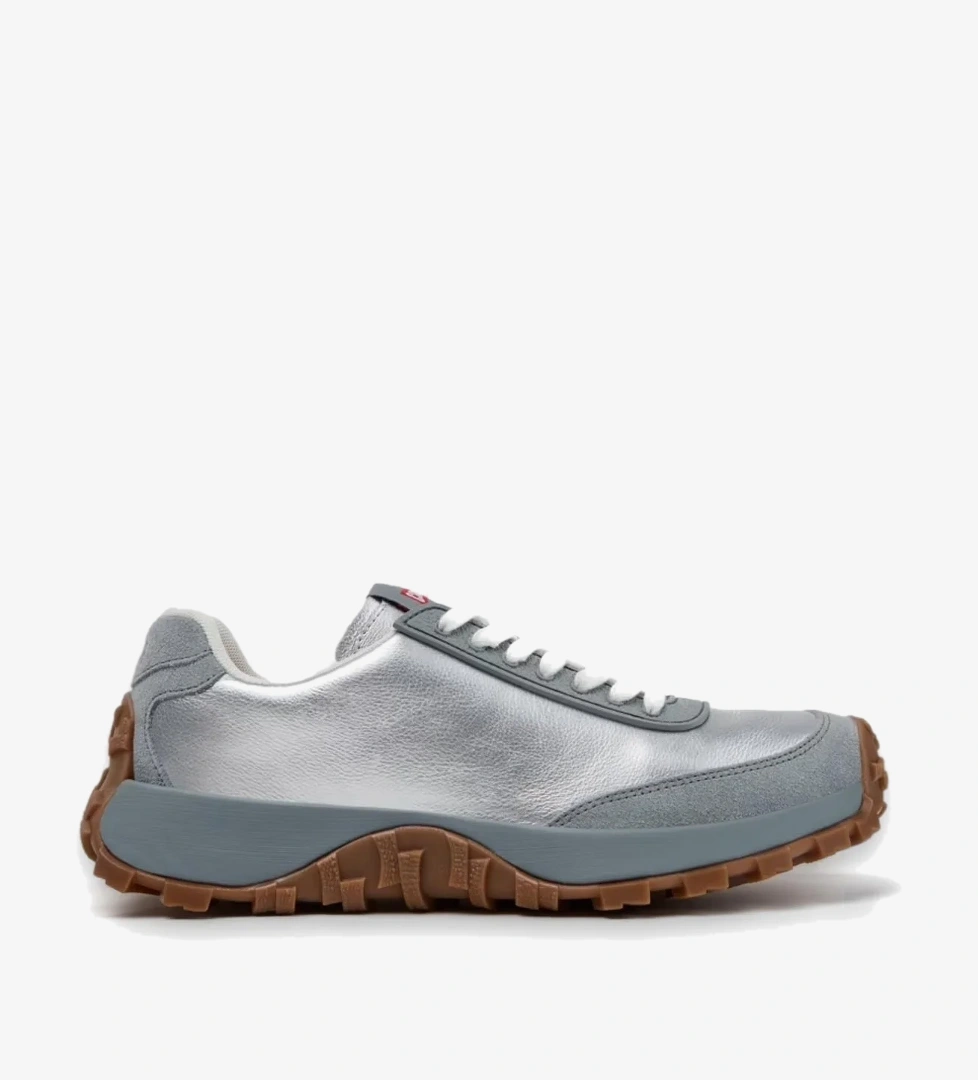 Camper K201586 Drift Trail Sneakers Gri Kadın Spor Ayakkabı