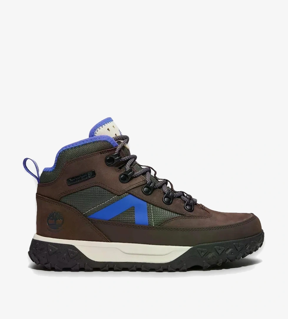 Timberland Tb0A6Ash Greenstride Motion 6 Mid Lace Up Waterproof Kahverengi Unisex Bot