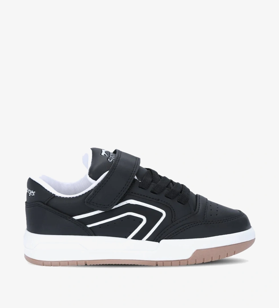 Slazenger COBRA F Unisex Çocuk Siyah / Beyaz Günlük Spor Ayakkabısı