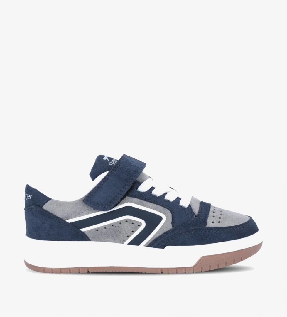 Slazenger COBRA F Unisex Çocuk Lacivert Süet Günlük Spor Ayakkabısı