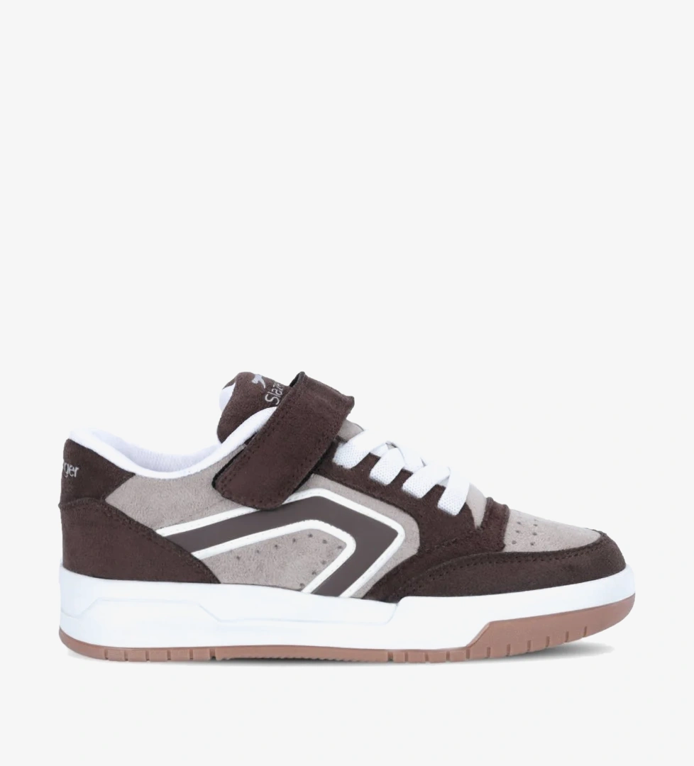 Slazenger COBRA F Unisex Çocuk Kahve Süet Günlük Spor Ayakkabısı