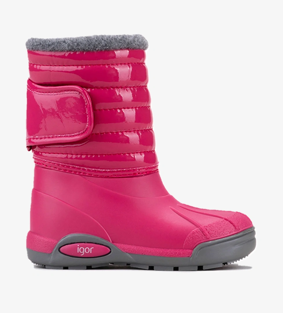 Igor TOPO SKI CHAROL Fuşya Kız Çocuk Kar Botu - Görsel 1