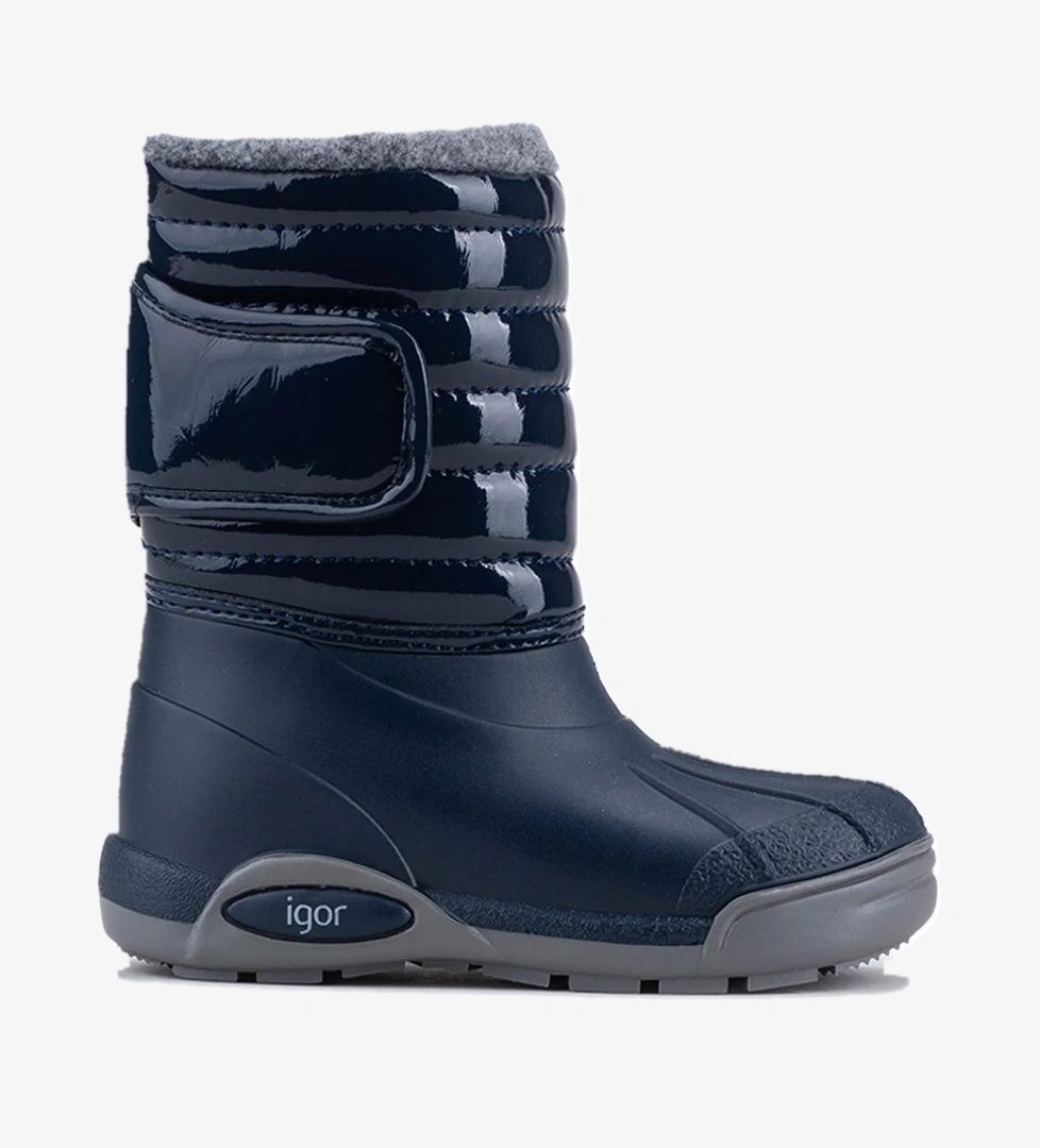 Igor TOPO SKI CHAROL Lacivert Erkek Çocuk Kar Botu