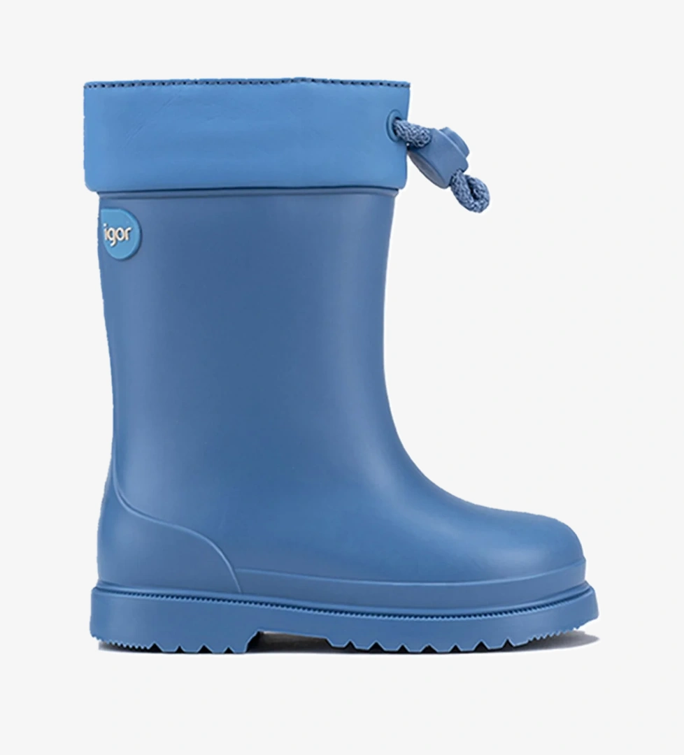 CHUFO CUELLO Mavi Unisex Çocuk Yağmur Çizmesi