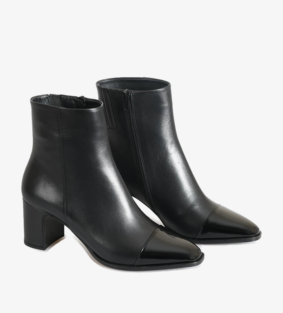 Flower Siyah Flower Süet Kadın Abiye Bot