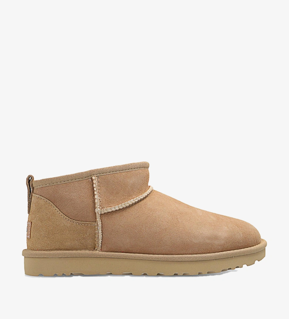 Ugg Kum Deri Classic Ultra Mini Kadın Bot
