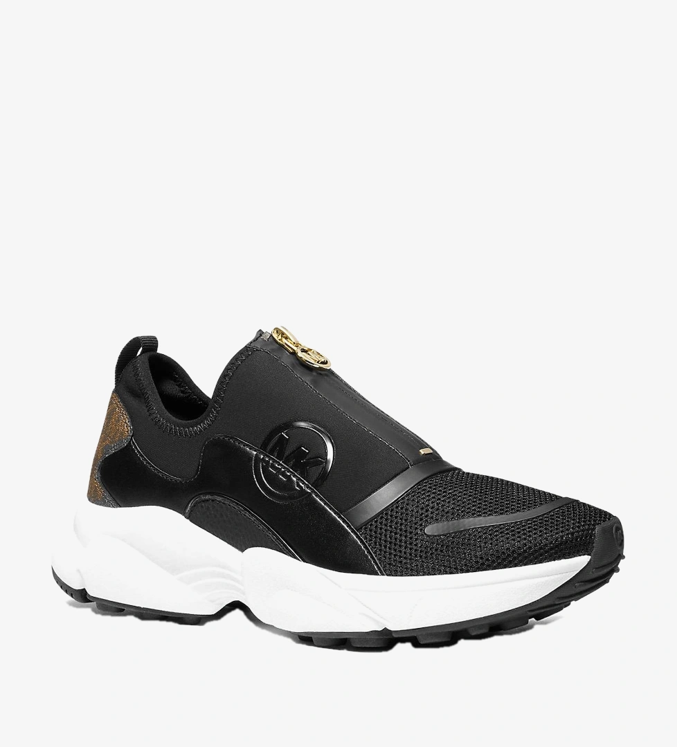 Michael Kors Kahve Deri 43H3SMFSHD Kadın Sneakers