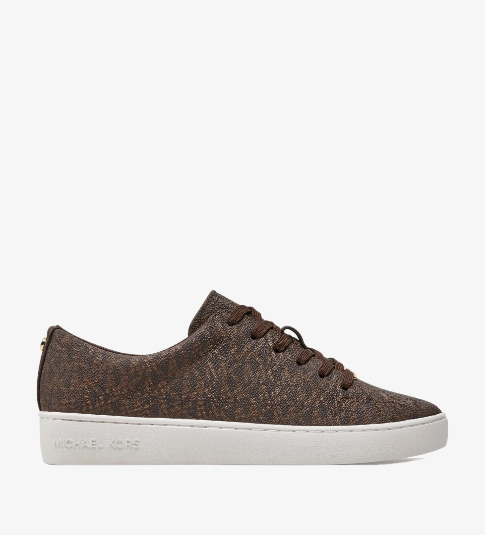 Michael Kors Kahve Deri 43R4KTFS1B Kadın Sneakers