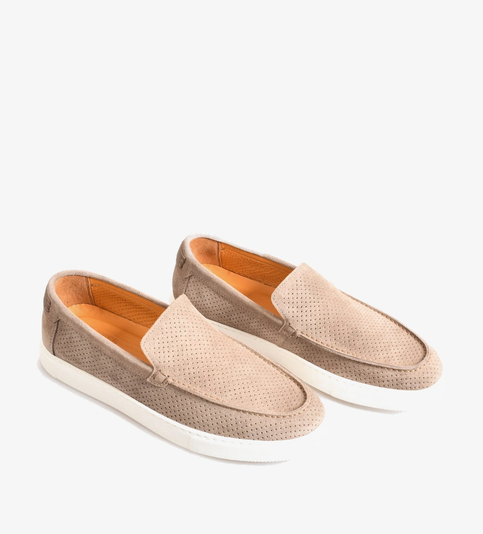 Vizon Süet Erkek Loafer