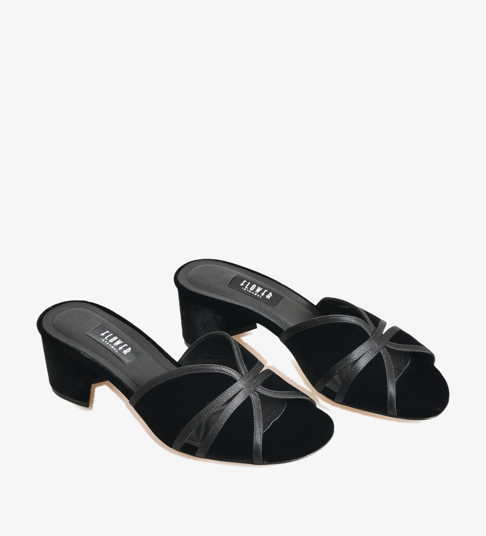 Flower Flower Saten Dantelli