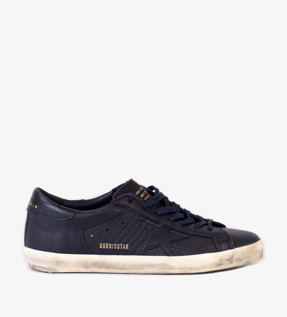Golden Goose Lacivert Golden Goose Deri Super