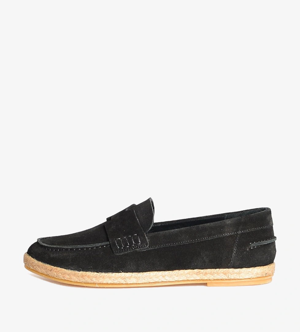 Flower Siyah Flower Espadril