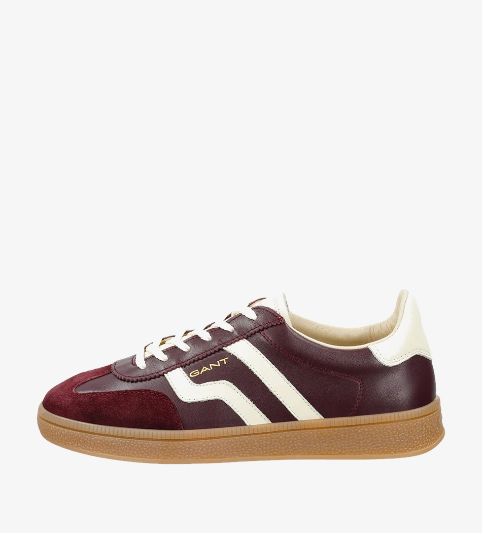 Gant GANT Kadın Bordo Deri Cuzima Sneaker Gant'ta! Bordo - 1. görsel