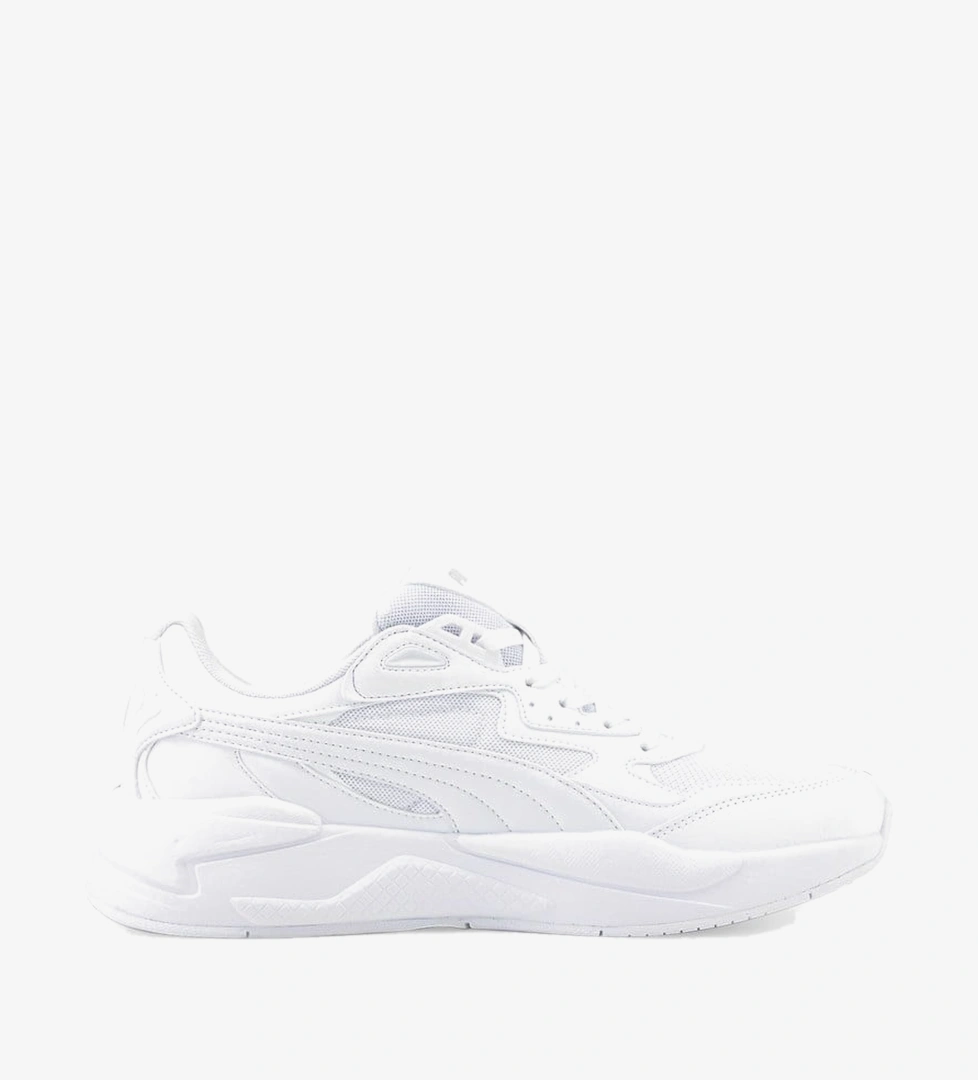 Puma X-Ray Speed-White-Gray Violet Unisex Spor Ayakkabısı 384638