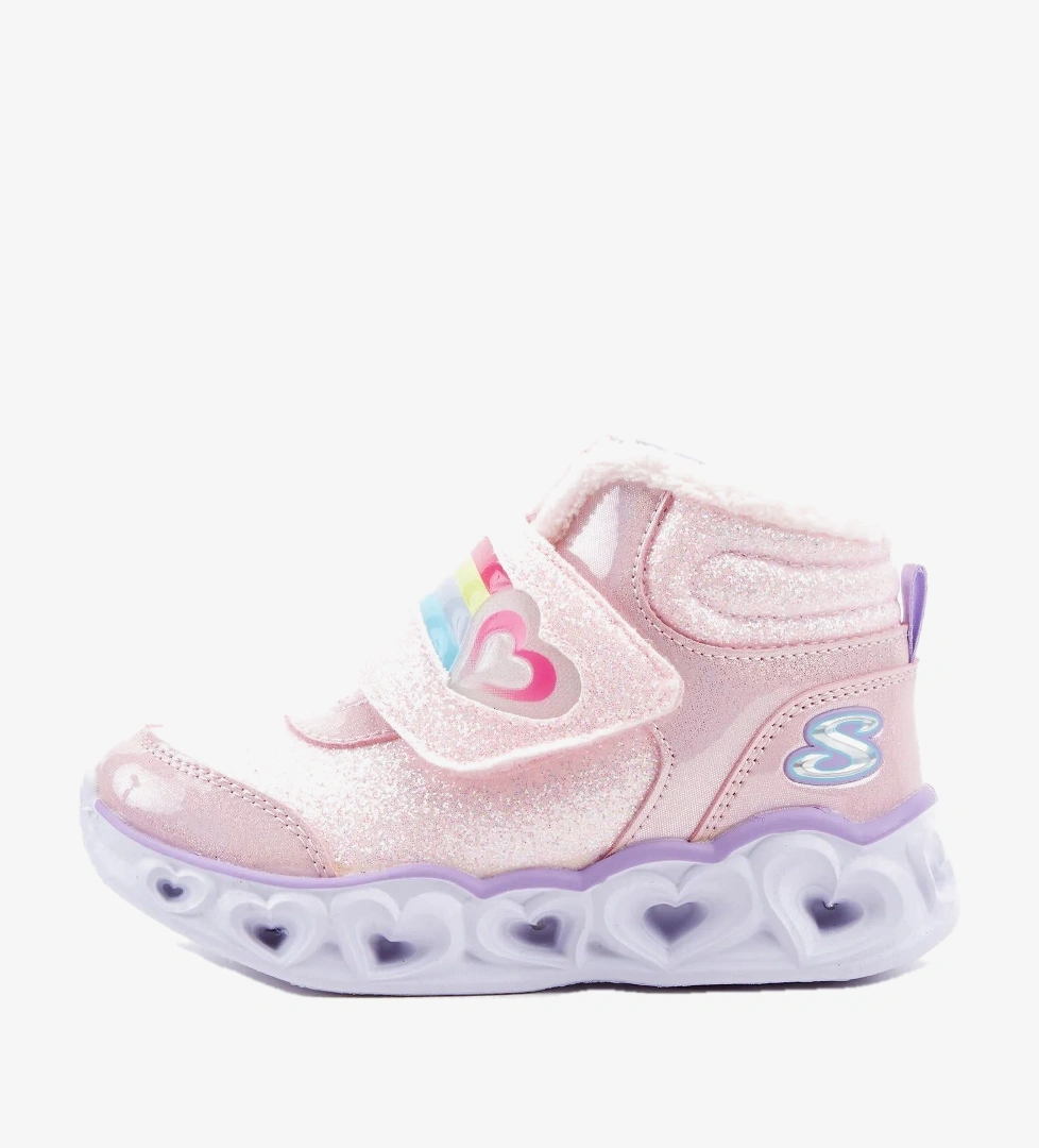 Skechers Pembe Skechers Heart Lights