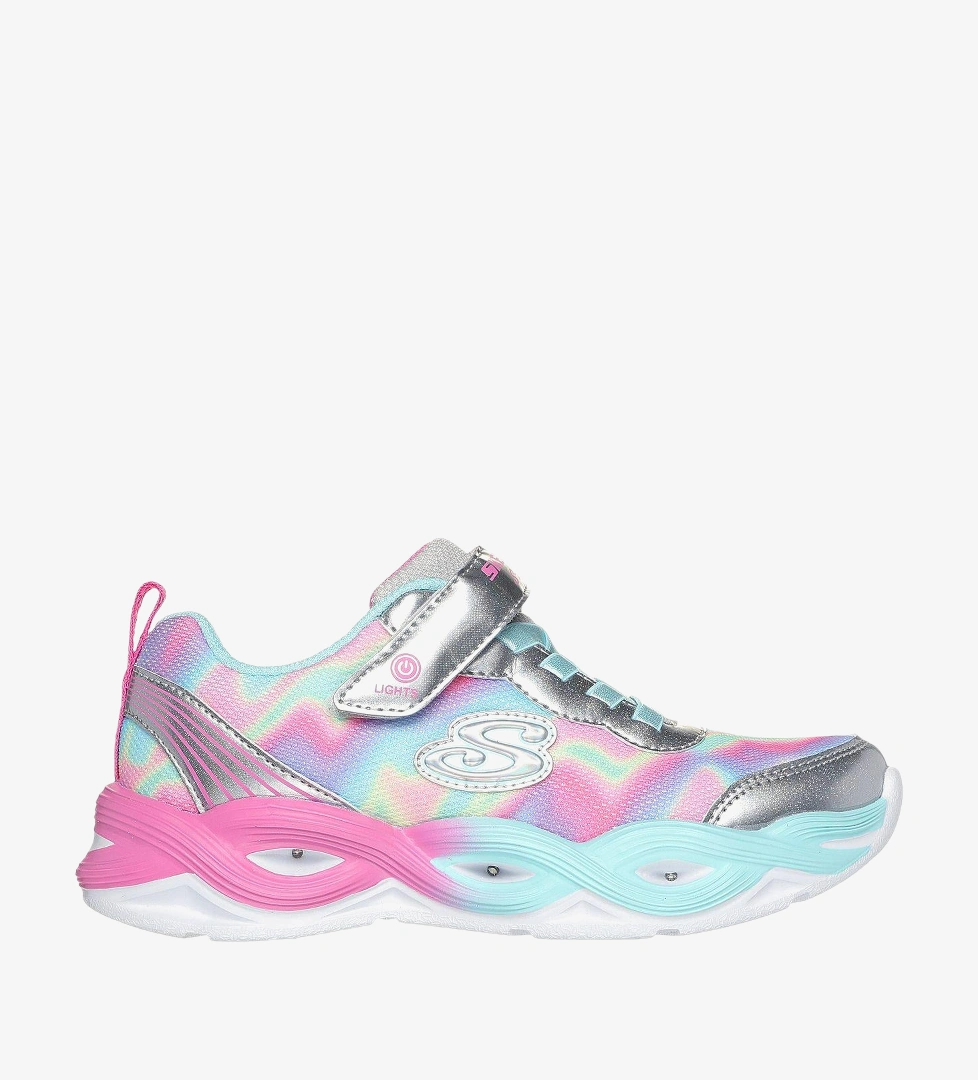 Skechers Twisty Glow  -  Sorbet Swirl Çocuk Spor Ayakkabısı 303716L