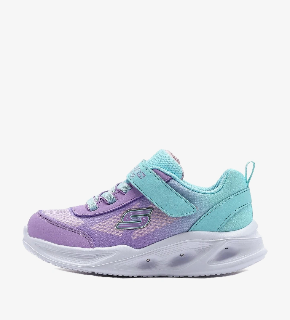 Skechers Skechers Sola Glow-Ombre Deluxe Çocuk Spor Ayakkabısı 303714N