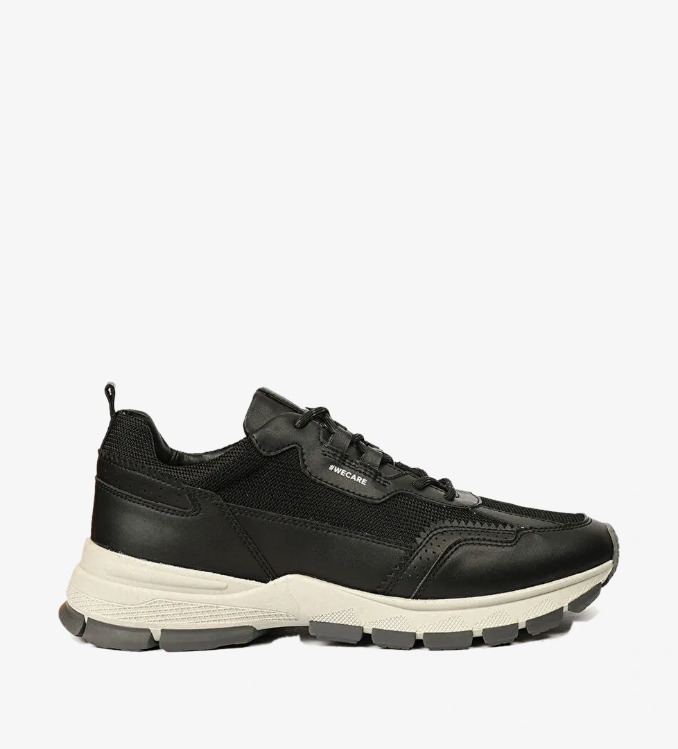 Greyder Greyder LAB Erkek Siyah Hakiki Deri Sneaker Ayakkabı Greyder'de! Siyah - 1. görsel