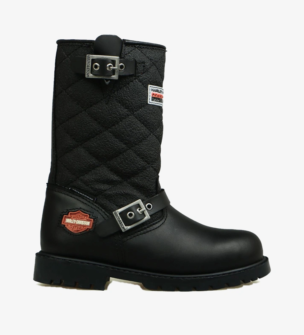 Harley Davidson Siyah Deri Harley Davidson Laconia