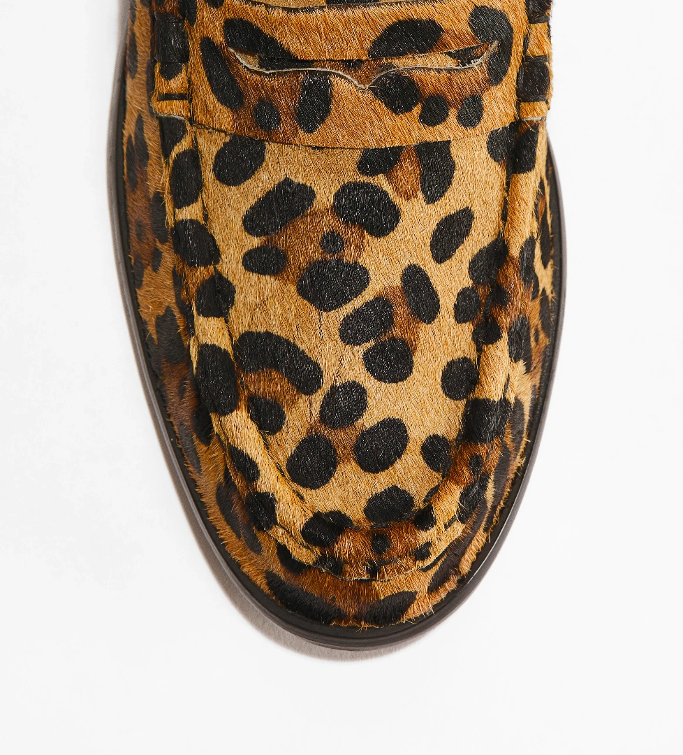 H&m Bej Leopar Görünümlü H&m Makosen