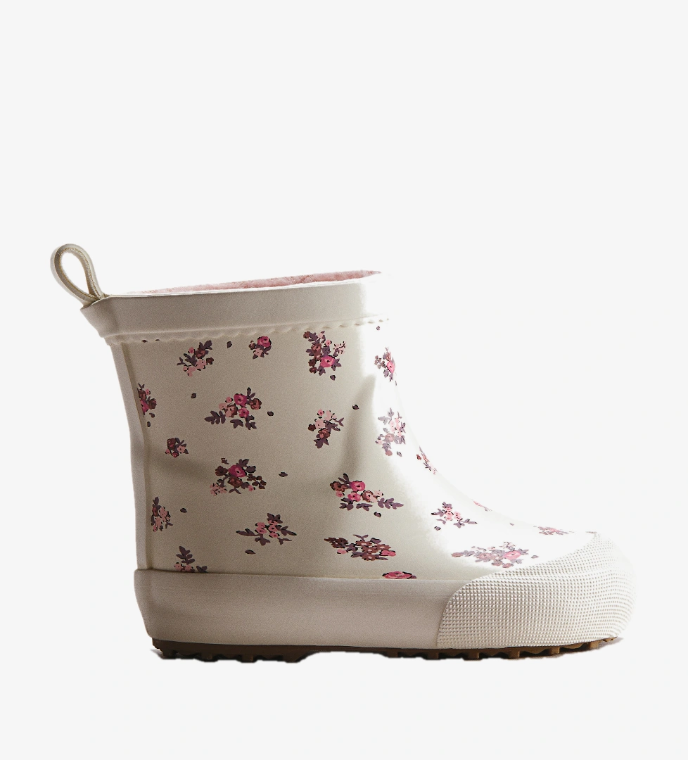 H&m Krem Çiçekli H&m Lastik