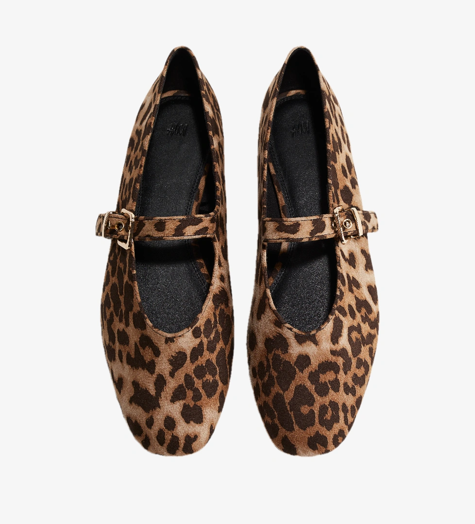 H&m Bej Leopar Desenli H&m Mary