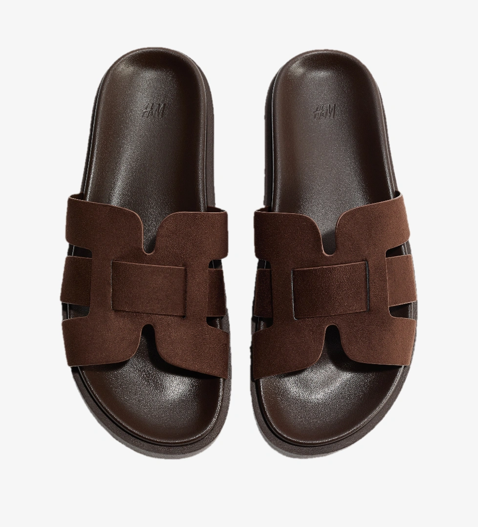 H&m Koyu Kahverengi H&m Sandalet