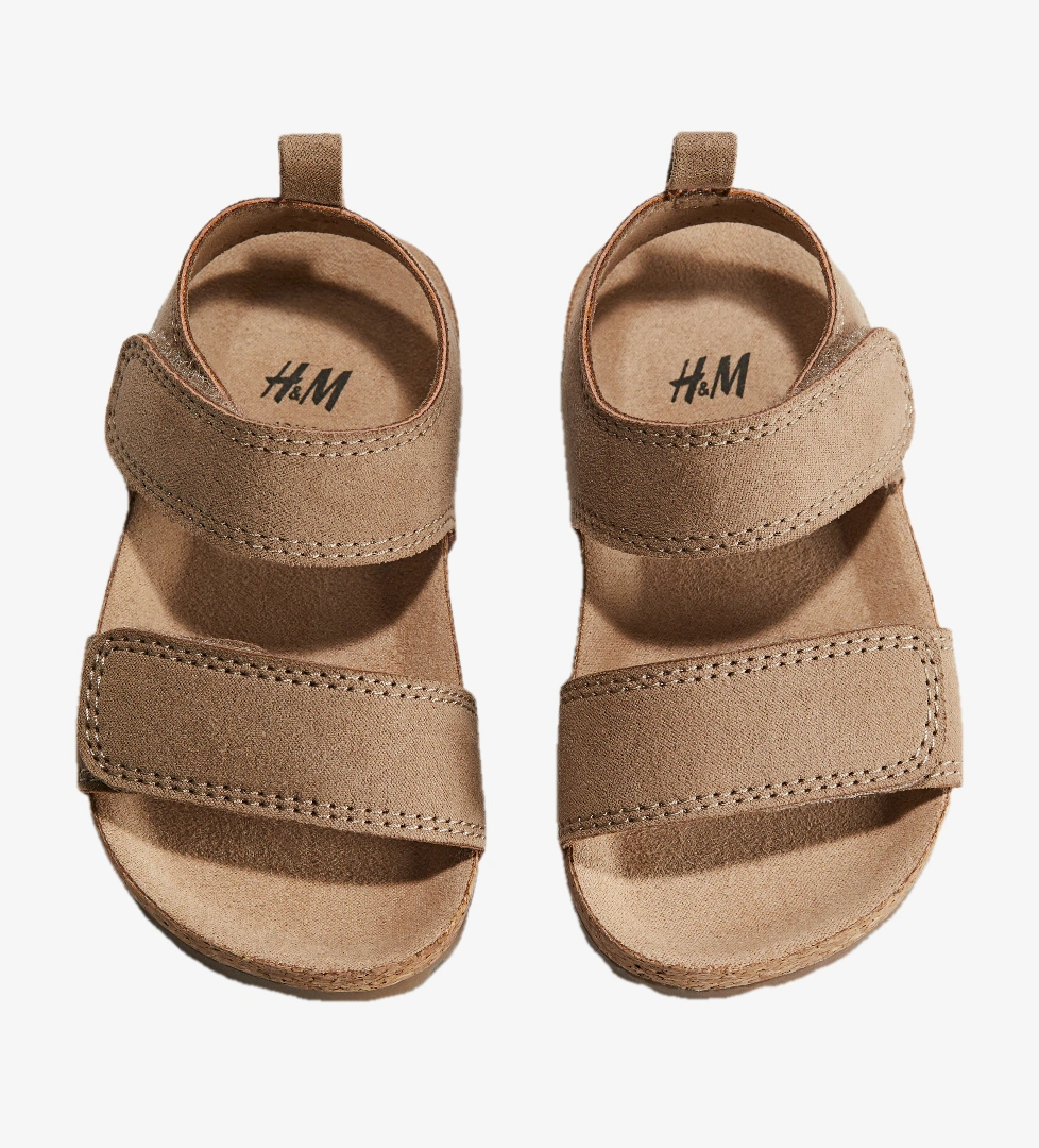 H&m Koyu Bej H&m Sandalet