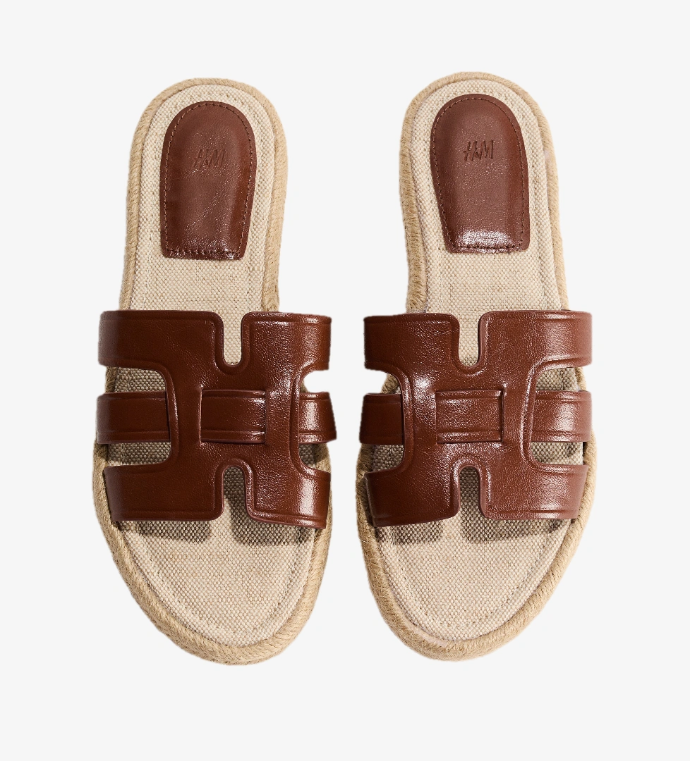 H&m Koyu Kahverengi H&m Espadril