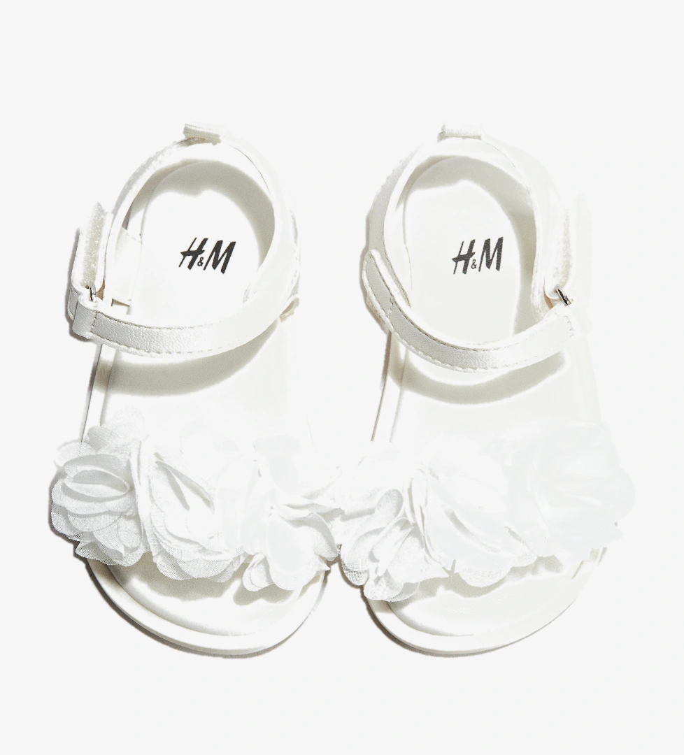 H&m Beyaz H&m Aplikeli
