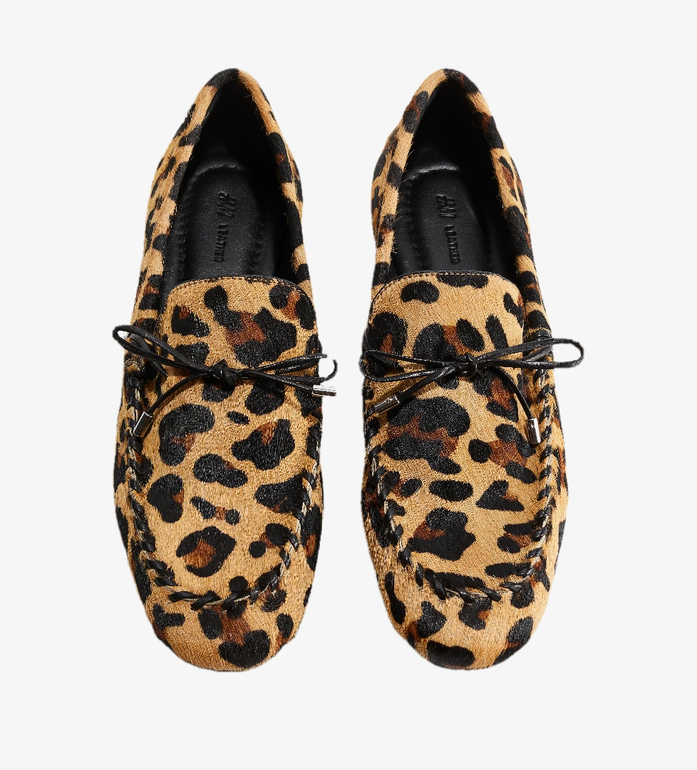 H&m Bej Leopar Görünümlü H&m Makosen