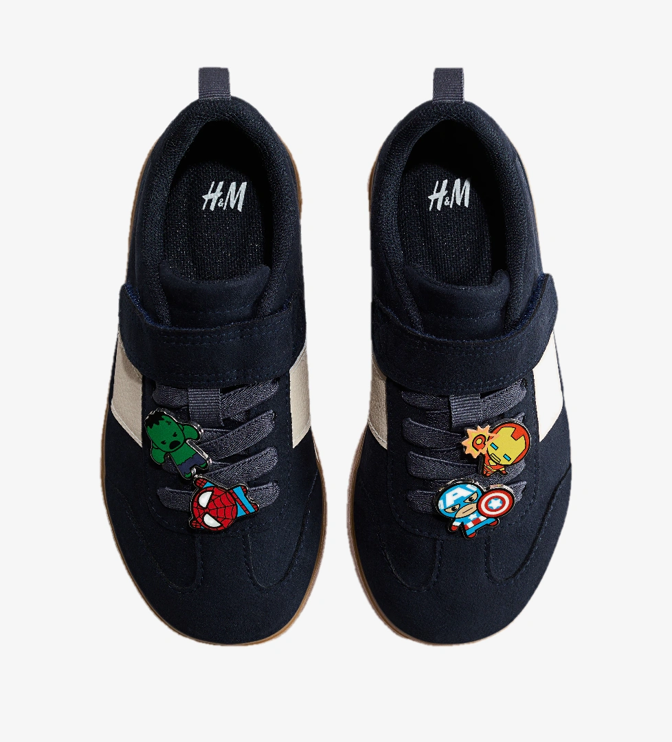 H&m Lacivert Marvel Comics H&m Aplikeli