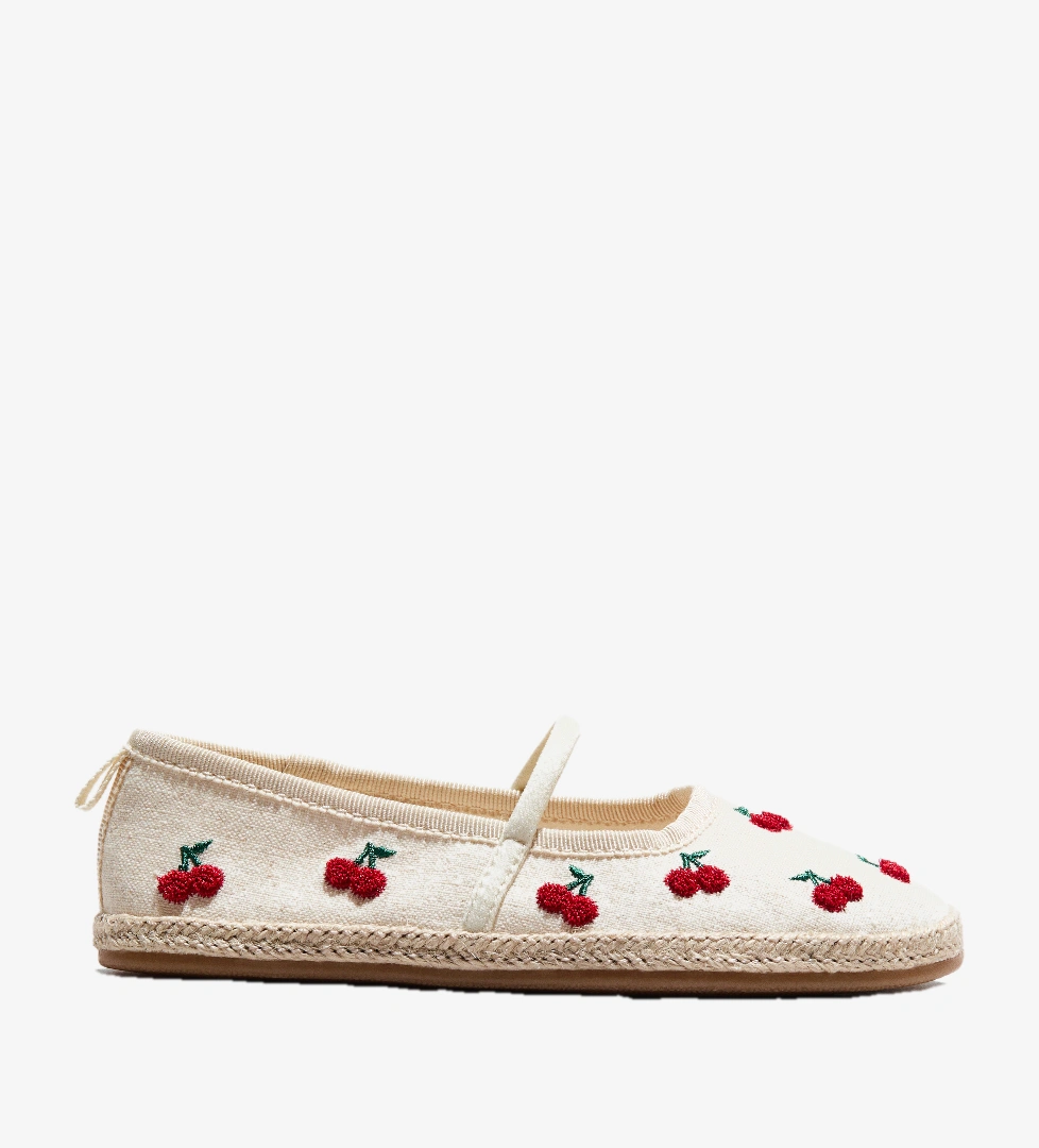 H&m Natürel Bej Kirazlar H&m Espadril