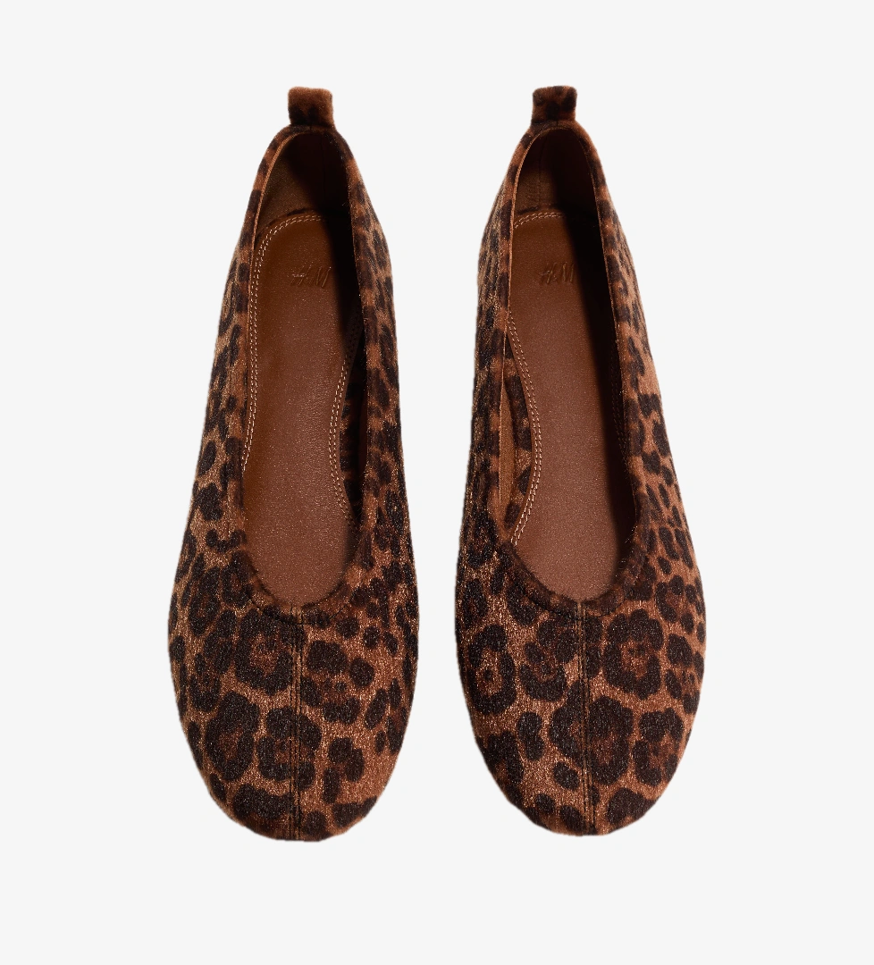H&m Kahverengi Leopar Desenli H&m Babet