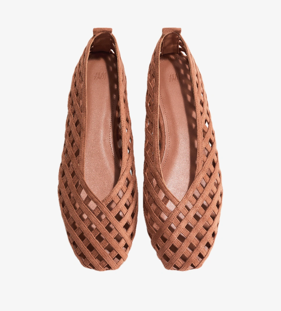 H&m Koyu Şeftali Pembesi H&m Örme