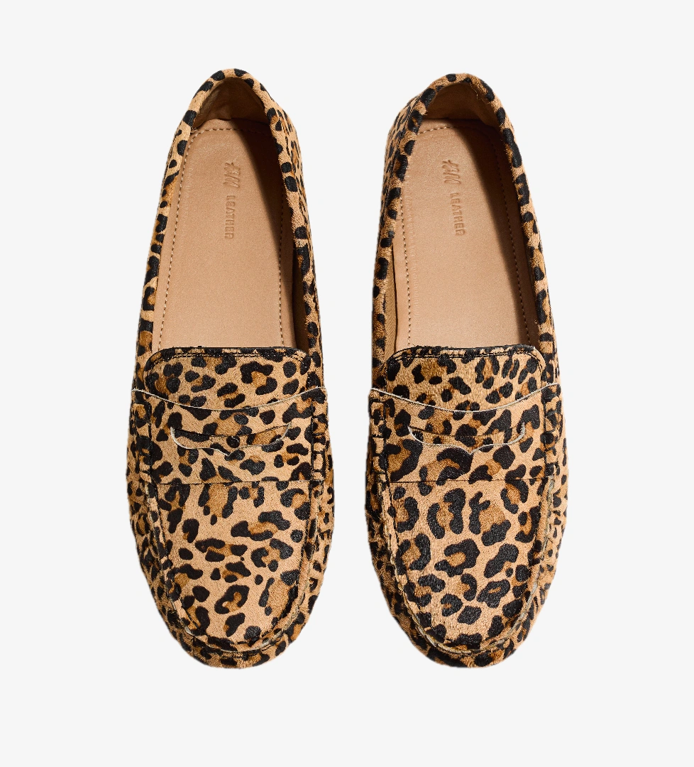 H&m Bej Leopar Görünümlü H&m Makosen