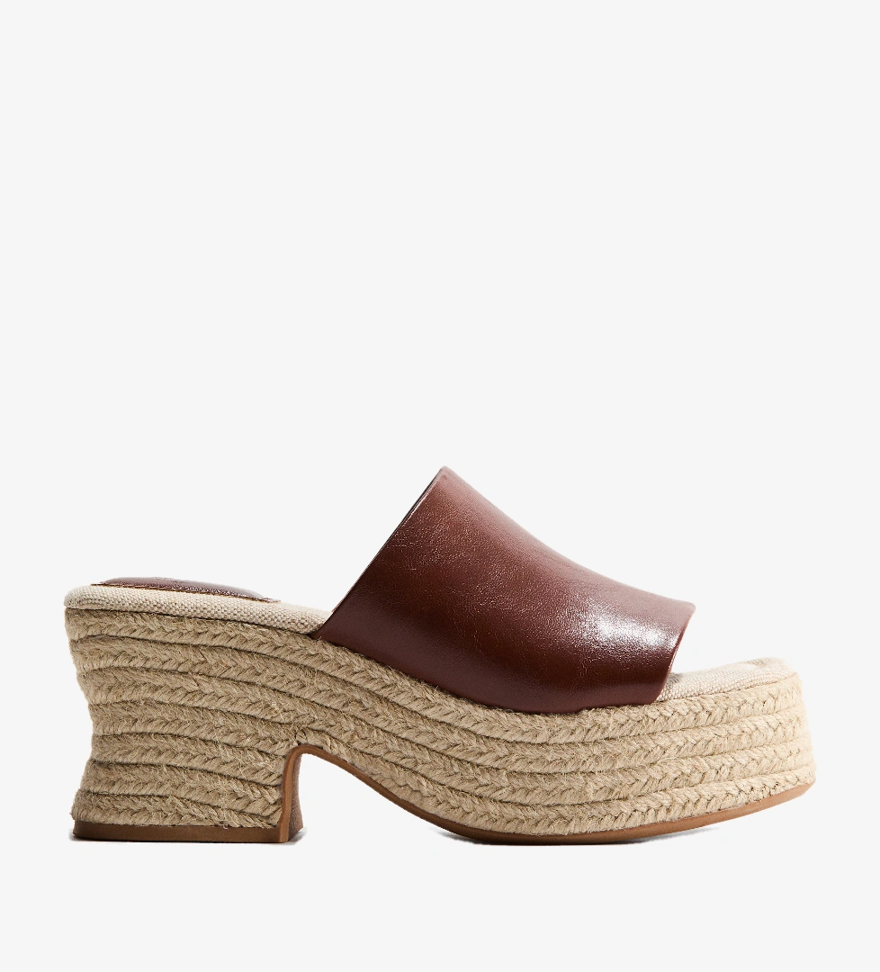 H&m Koyu Kahverengi H&m Espadril