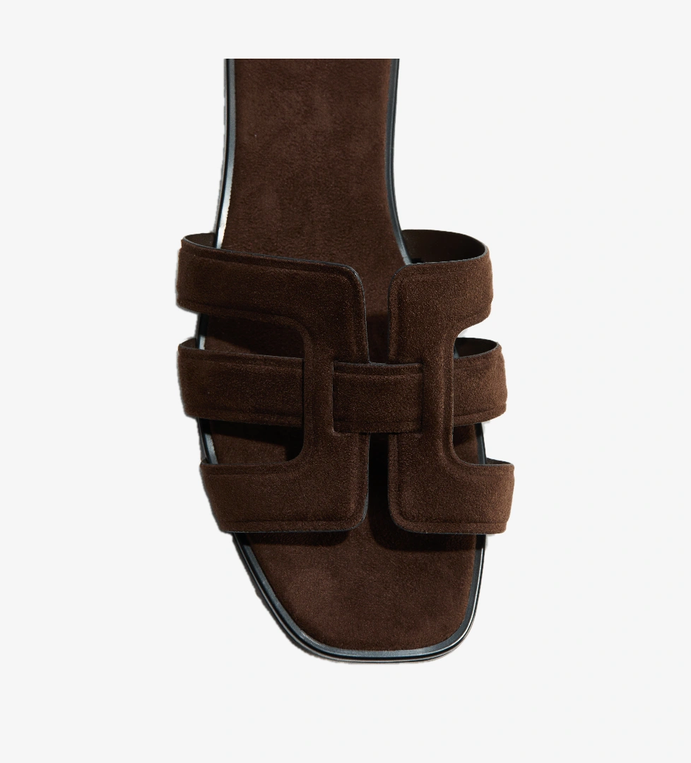 H&m Koyu Kahverengi H&m Sandalet